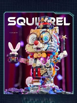 Puzzle 3D Écureuil Mystique - Construction dès 14 Ans - GoCrazyPuzzle