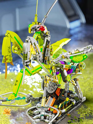 Puzzle 3D Mantis - Blocs de Construction Semi - Mécaniques - GoCrazyPuzzle