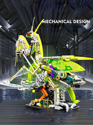 Puzzle 3D Mantis - Blocs de Construction Semi - Mécaniques - GoCrazyPuzzle