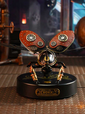 Puzzle 3D Mécanique DIY Scarabée Rhinocéros - GoCrazyPuzzle