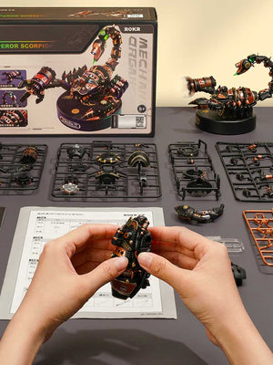 Puzzle 3D Mécanique DIY Scorpion Empereur - GoCrazyPuzzle