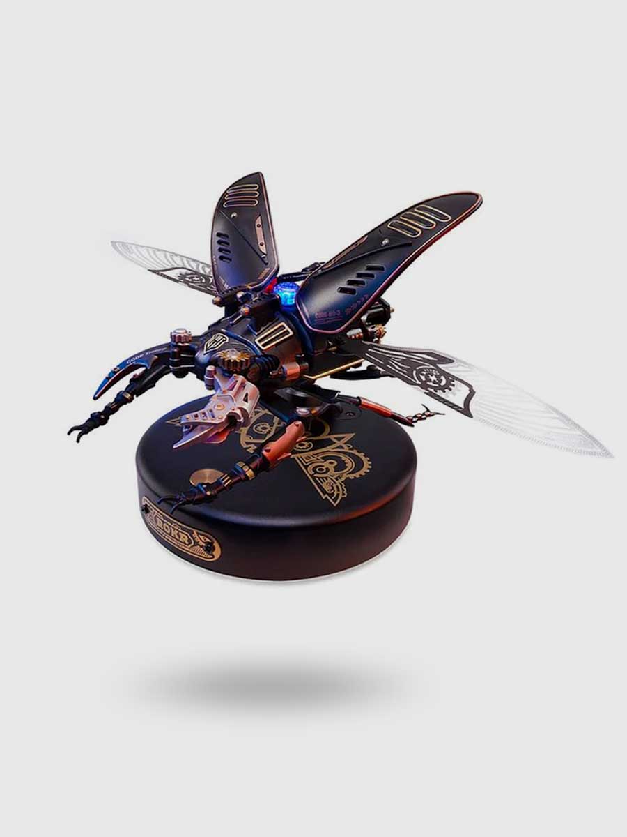 Puzzle 3D Mécanique Steampunk Scarabée - GoCrazyPuzzle