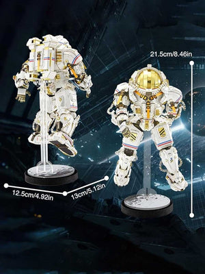 Puzzle 3D Métal Astronaute Spatial - GoCrazyPuzzle