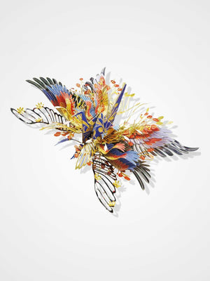 Puzzle 3D Métal Grue Arc - en - Ciel - GoCrazyPuzzle