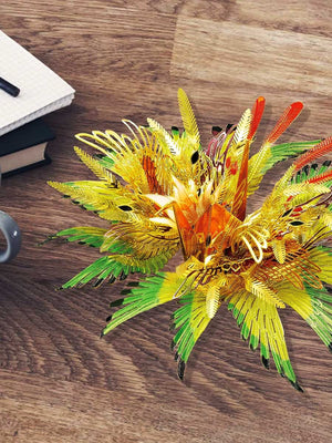 Puzzle 3D Métal Grue Dorée - GoCrazyPuzzle