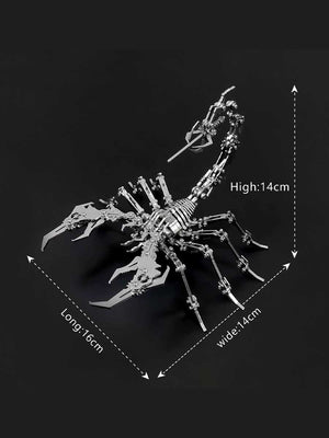Puzzle 3D Métal Scorpion Mortel - GoCrazyPuzzle