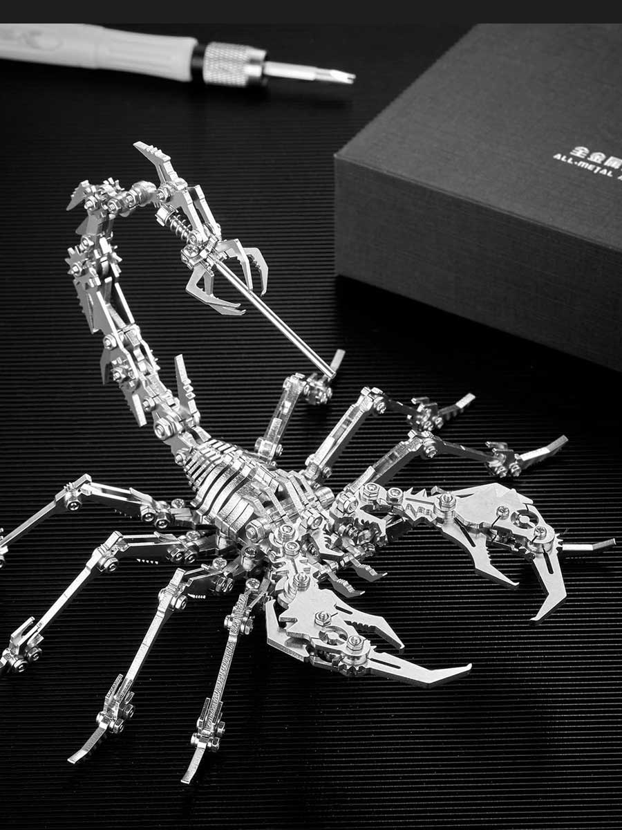 Puzzle 3D Métal Scorpion Mortel - GoCrazyPuzzle