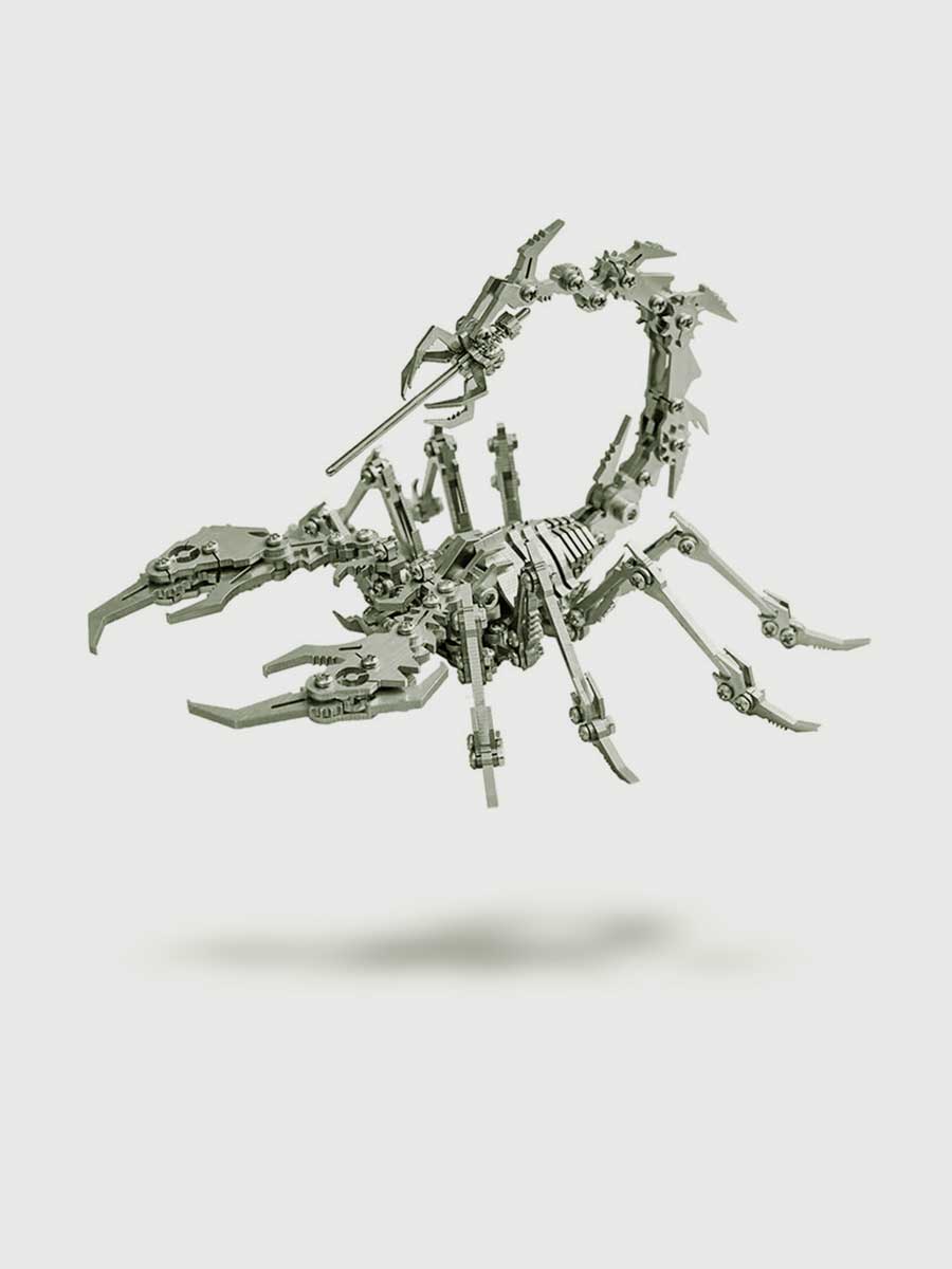 Puzzle 3D Métal Scorpion Mortel - GoCrazyPuzzle