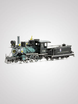 Puzzle 3D Métal - Train à Vapeur - GoCrazyPuzzle