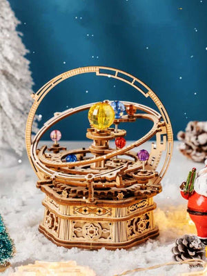Puzzle 3D Planétaire Musical en Bois | Robotime Rokr - GoCrazyPuzzle