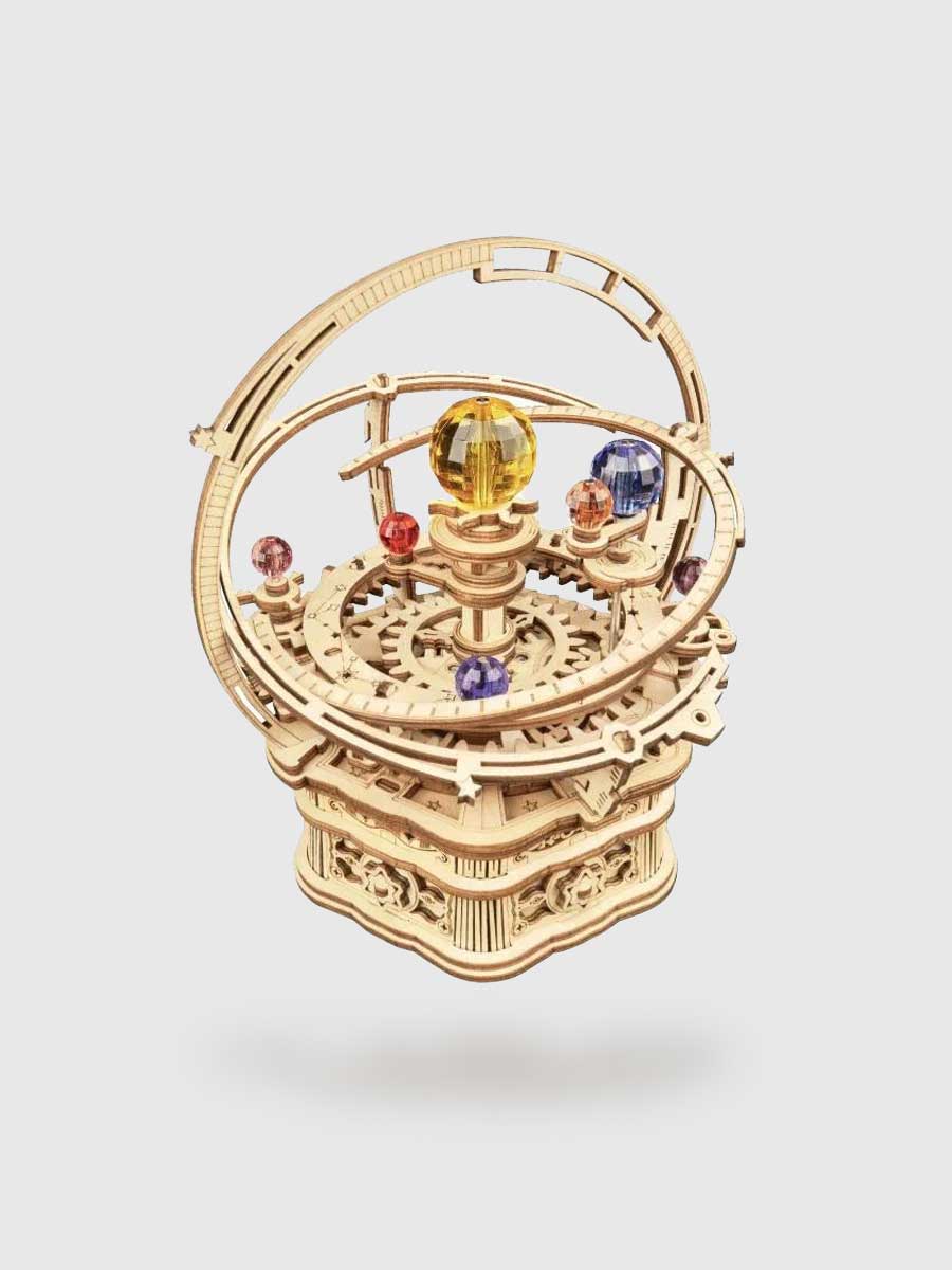 Puzzle 3D Planétaire Musical en Bois | Robotime Rokr - GoCrazyPuzzle