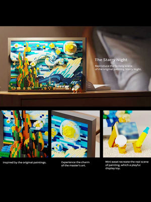 Puzzle 3D Vincent Van Gogh - GoCrazyPuzzle