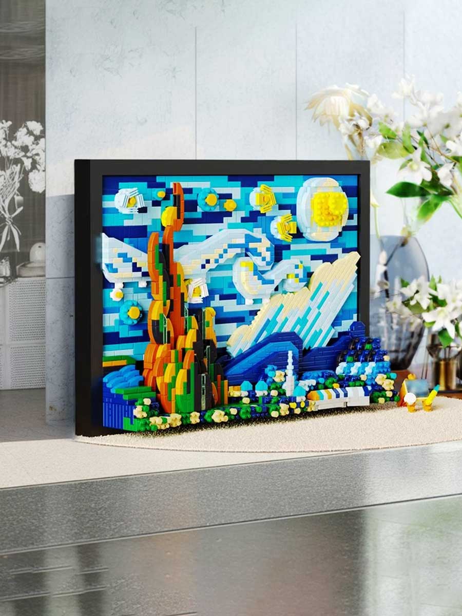 Puzzle 3D Vincent Van Gogh - GoCrazyPuzzle