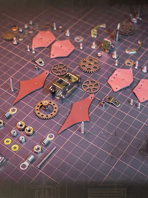 Puzzle 3D adulte difficile – Dragon Métal 630 Pièces Édition Vapeur - GoCrazyPuzzle