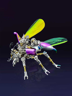 Puzzle 3D adulte métal insecte – Idée cadeau DIY & steampunk - GoCrazyPuzzle