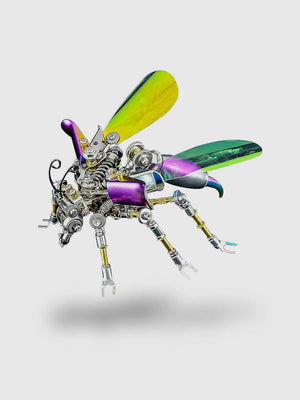 Puzzle 3D adulte métal insecte – Idée cadeau DIY & steampunk - GoCrazyPuzzle