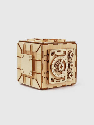 Puzzle 3d Bois Coffre Fort - GoCrazyPuzzle