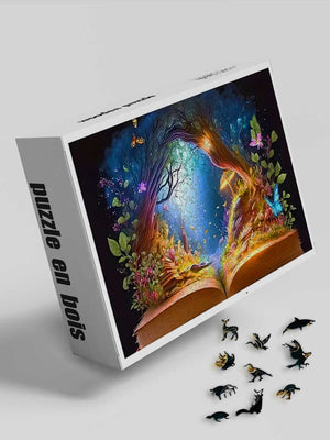 Puzzle Bois Foret Magique - GoCrazyPuzzle