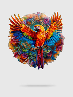 Puzzle Bois Perroquet - GoCrazyPuzzle