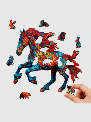 Puzzle Cheval Galopant - GoCrazyPuzzle