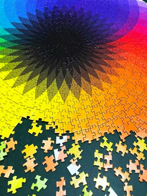 Puzzle Coloré 1000 Pièces Éclat de Couleurs - GoCrazyPuzzle