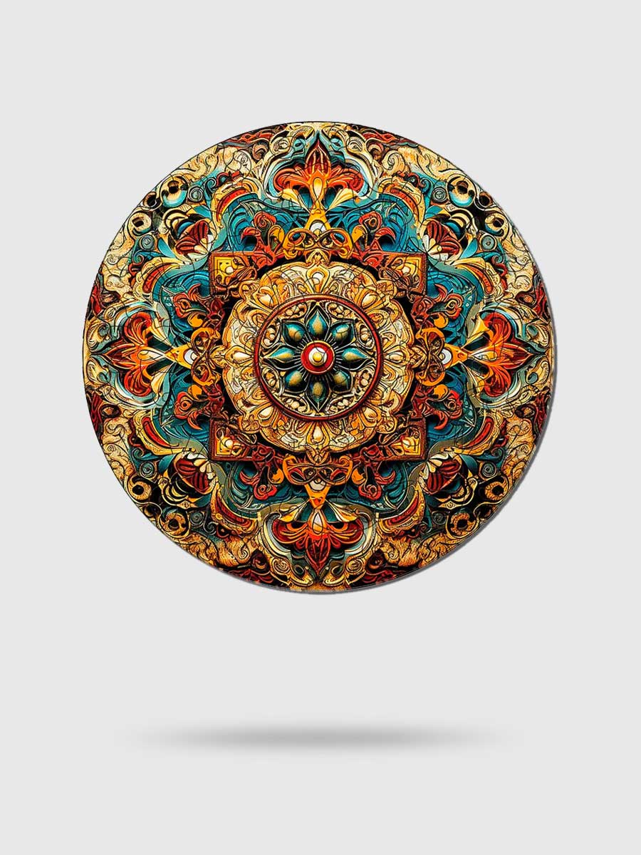 Puzzle Mandala Tibétain Bois - GoCrazyPuzzle