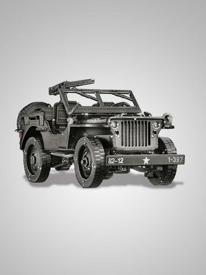 Puzzle Métal 3D - Jeep Willys MB - GoCrazyPuzzle