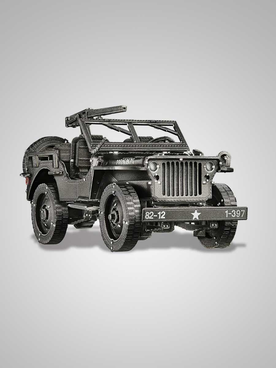 Puzzle Métal 3D - Jeep Willys MB - GoCrazyPuzzle
