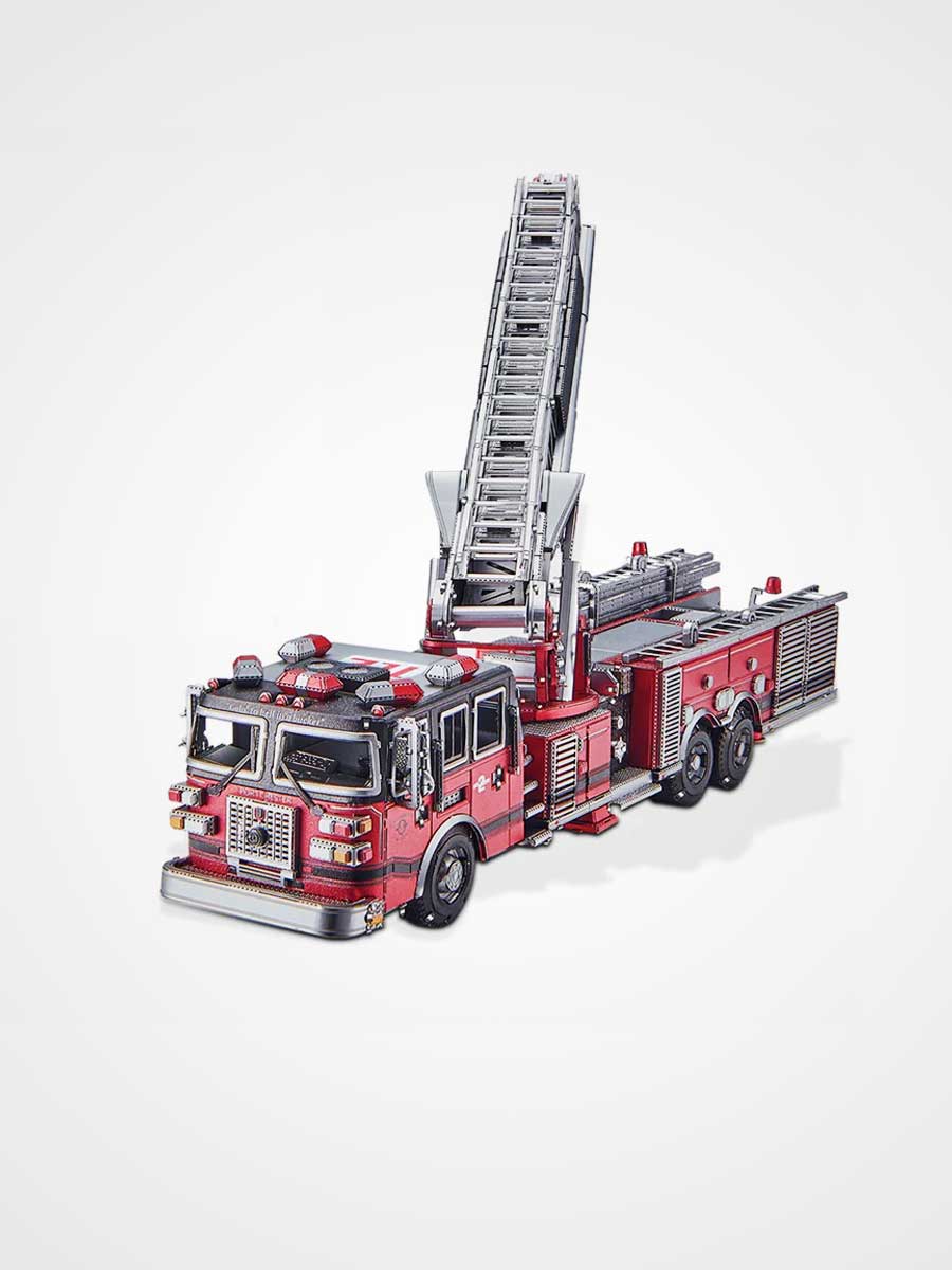 Puzzle Métal 3D | Modèle Camion Échelle - GoCrazyPuzzle