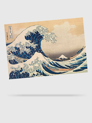 Puzzle Mini Hokusai La Vague 1000 Pièces - GoCrazyPuzzle
