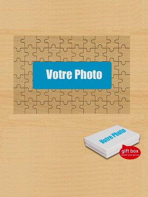 Puzzle Personnalisé en Bois - GoCrazyPuzzle