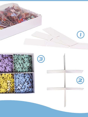 Puzzle Rond 1000 Pièces Animaux Tropicaux - GoCrazyPuzzle