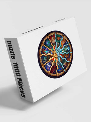 Puzzle Rond 1000 Pièces Constellation - GoCrazyPuzzle