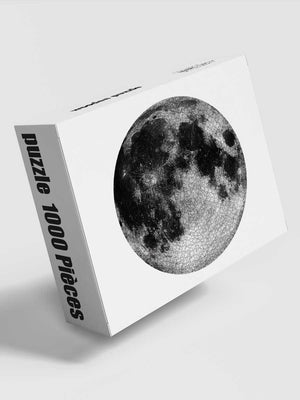 Puzzle Rond 1000 Pièces Lune Mystique - GoCrazyPuzzle