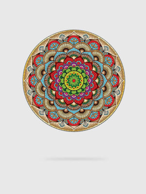 Puzzle Rond 1000 Pièces Mandala - GoCrazyPuzzle