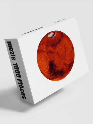 Puzzle Rond 1000 Pièces Planète Mars - GoCrazyPuzzle