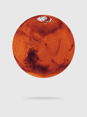 Puzzle Rond 1000 Pièces Planète Mars - GoCrazyPuzzle