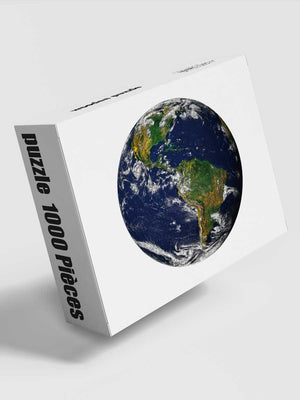 Puzzle Rond 1000 Pièces Planète Terre - GoCrazyPuzzle