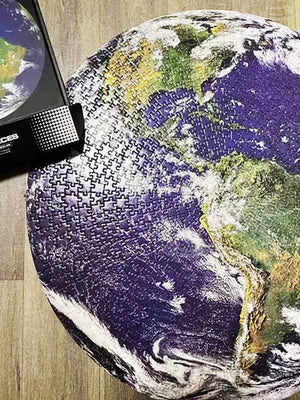 Puzzle Rond 1000 Pièces Planète Terre - GoCrazyPuzzle