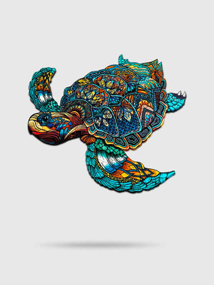 Puzzle Tortue des Océans Bois - GoCrazyPuzzle