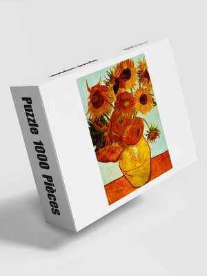 Puzzle Vincent van Gogh 1000 Pièces - Les Tournesols - GoCrazyPuzzle