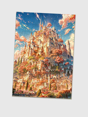 Puzzle en Bois - Cité Féérique Animée - GoCrazyPuzzle