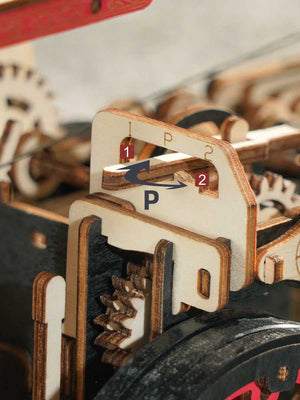 Puzzle en Bois 3D Locomotive à Vapeur - GoCrazyPuzzle