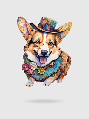 Puzzle en Bois Chien élégant - GoCrazyPuzzle