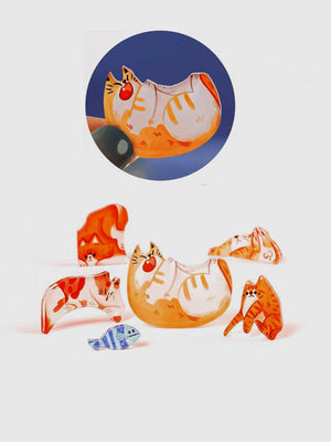 Puzzle en Forme de Chat - GoCrazyPuzzle