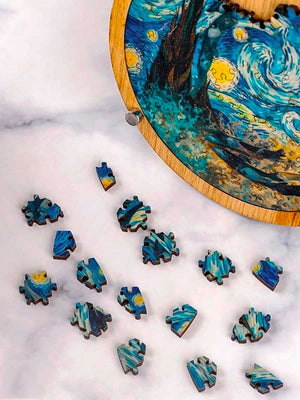 Puzzle la Nuit Étoilée - GoCrazyPuzzle