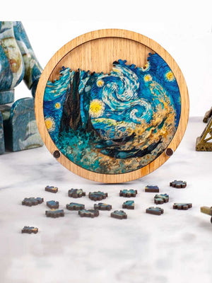 Puzzle la Nuit Étoilée - GoCrazyPuzzle