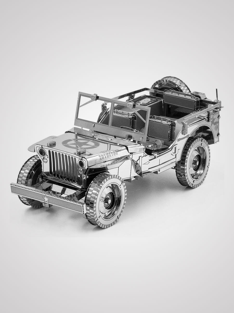 Puzzle métallique 3d Jeep 1941 - GoCrazyPuzzle