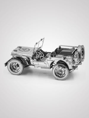 Puzzle métallique 3d Jeep 1941 - GoCrazyPuzzle