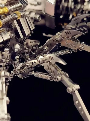 Puzzle 3D mécanique en métal – Sculpture araignée à assembler - GoCrazyPuzzle